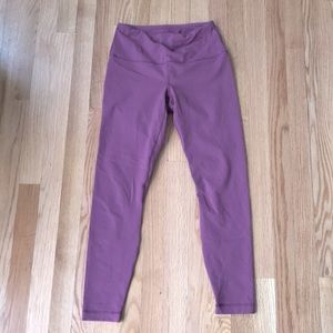 SIZE S PINK/MAUVE ATHLETIC LEGGINGS, SUPER COMFY